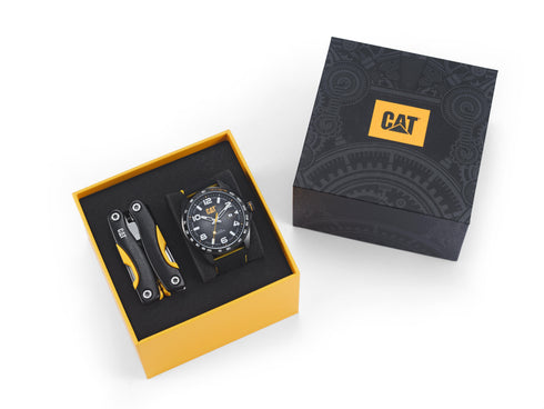 Watch Gift Set Black Dial