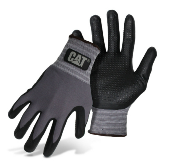 Dotted & Dipped Nitrile Palm Glove