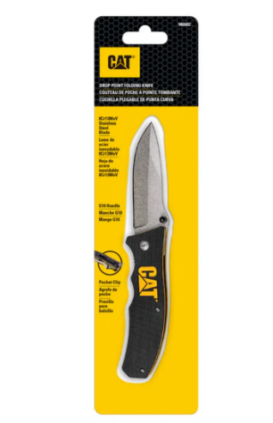 7-1/2" Drop Point Folding Knife