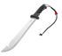 19" Straight Machete / Saw With Sheath & Shoulder Strap