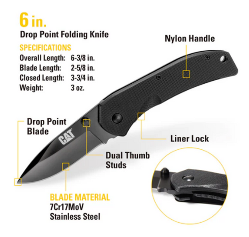 Juego de 4 herramientas multiusos y navaja plegable de bolsillo