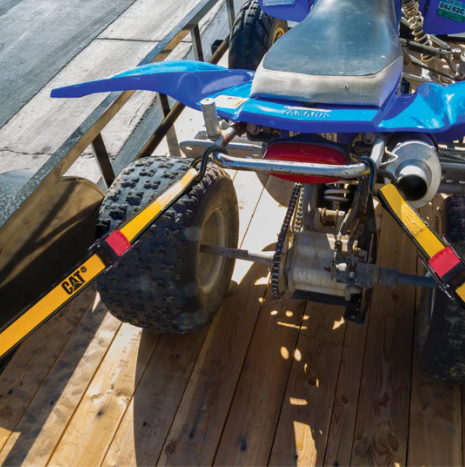 4 Piece 1 1/4 Inch by 12 Foot Ratchet Tie Down Set