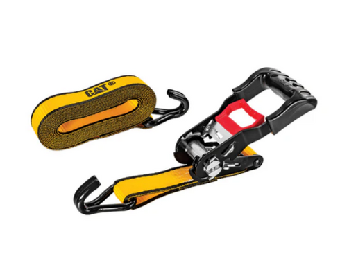 2 Piece Ratchet Tie Down Set - 10 Feet x 1 Inch