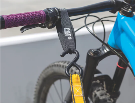 2 Piece Black/White Soft Hook Set - 12 Inches x 1 Inch