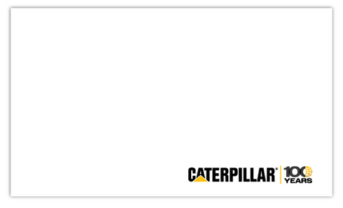 White Centennial Blank Notecard