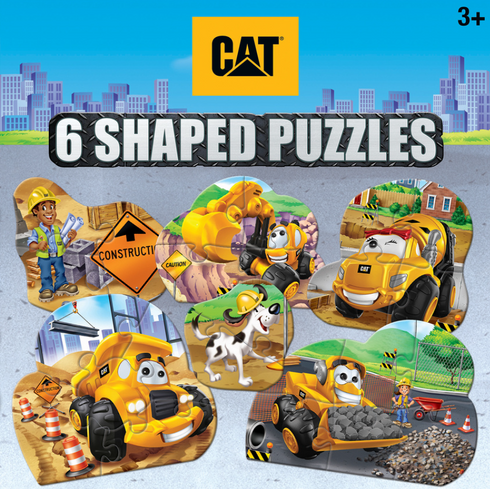 6-Pack Shaped Puzzles