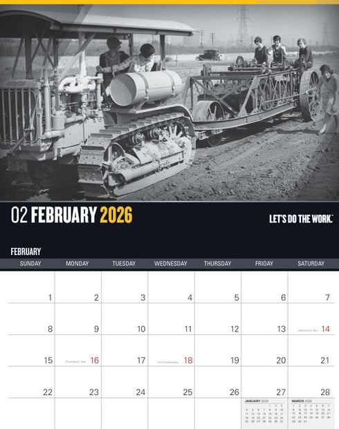 2026 Historic Calendar
