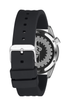 Icon Watch Black/Silver Dial Stainless Steel w/Silicone Strap