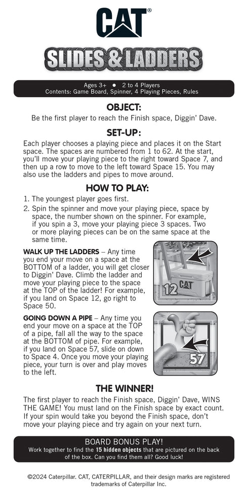 Caterpillar Slides & Ladders