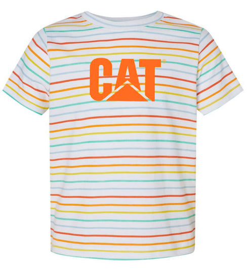 Toddler Rainbow Stripe Tee