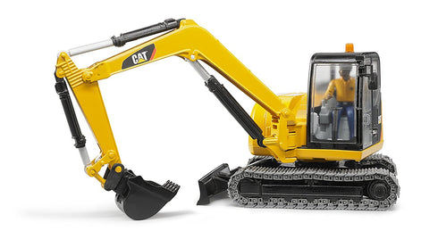 Bruder Mini Excavator with Worker
