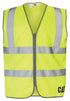 Hi-Vis Zip Vest Yellow