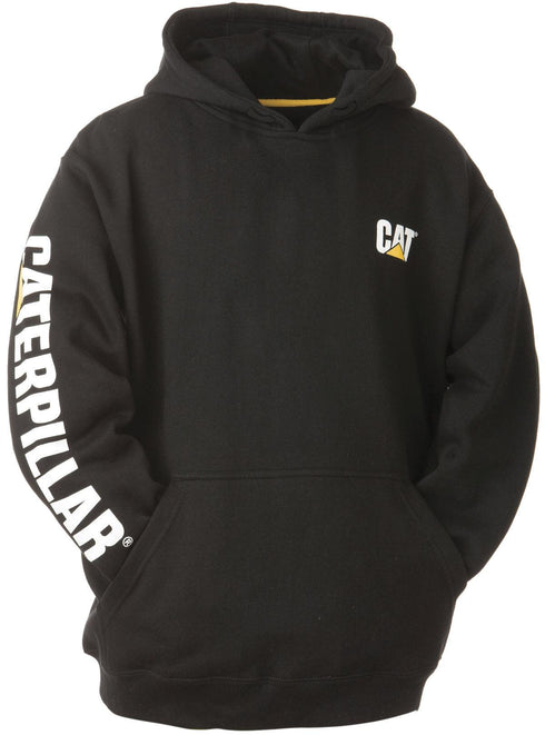 Sudadera con capucha con el banner de marca registrada
