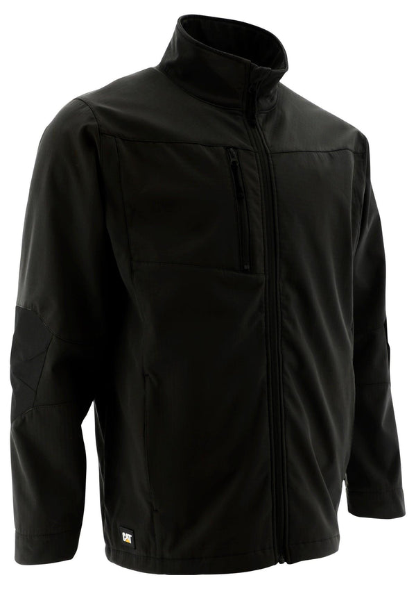 Chaqueta softshell con forro polar reforzado de rejilla