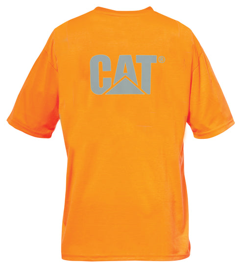 Hi-Vis Orange Trademark Pocket Tee