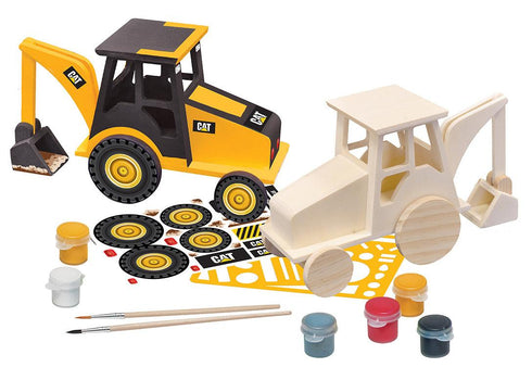 Kit de pintura para madera para retroexcavadora