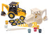 Kit de pintura para madera para retroexcavadora