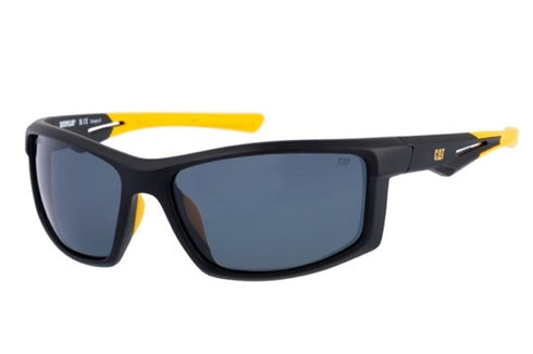High Wrap Sunglasses Matte Black w/Smoke Lens