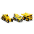Metal Machines 3 Pack - Concrete Mixer, Dump Truck, Grader