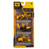 Metal Machines 3 Packs - Wheel Loader, Excavator, Steam Roller