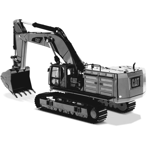 Excavadora hidráulica 390F L a escala 1:50 - Acabado especial de bronce