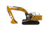 Excavadora hidráulica 336 a escala 1:50: diseño de última generación