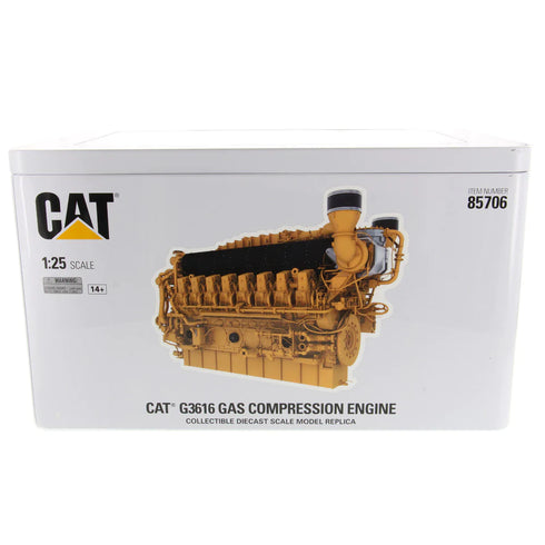 Motor de compresión de gas G3616 a escala 1:25