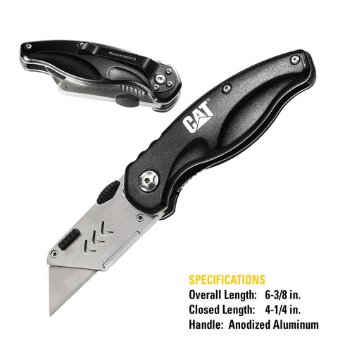 6-3/8 Inch Folding Utility Knife
