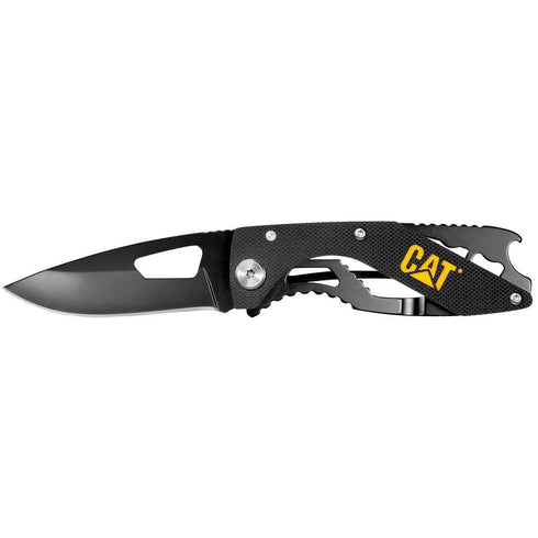 6 1/4" Drop Point Folding Knife w/Bottle Opener