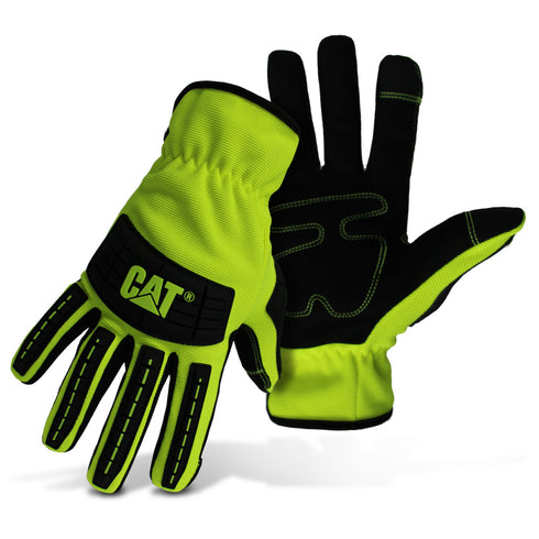 Touchscreen High Impact Utility Glove Hi-Vis/Black