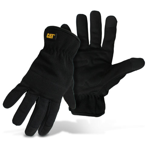 Touchscreen Padded Palm Utility Glove Black