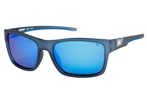 Gafas de sol Coder con cristales azul marino mate y lentes de espejo azul