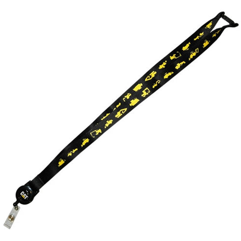Black Machine Lanyard