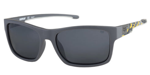 Coder Sunglasses Matte Gray w/Silver Flash Lens