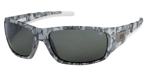 Coffer Sunglasses Matte Camo w/Solid Green Lens
