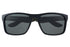 Yarder Sunglasses Matte Black w/Green Lens