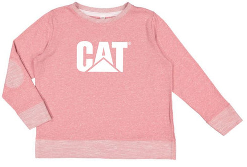 Youth Melange Stitched Long Sleeve Tee