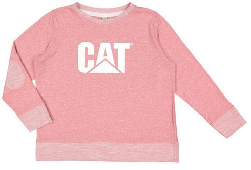 Youth Melange Stitched Long Sleeve Tee