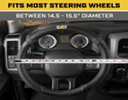 Tire Tread Steering Wheel Cover