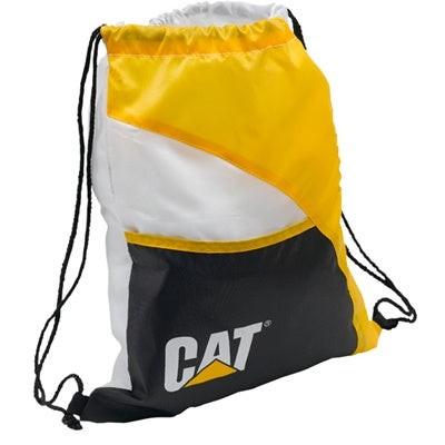 Bolsa con cordón Triple Play dorada, negra y blanca