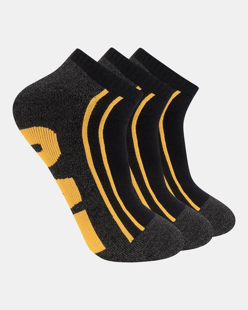 Logo Half Cushion Quarter Socks 3 Pack
