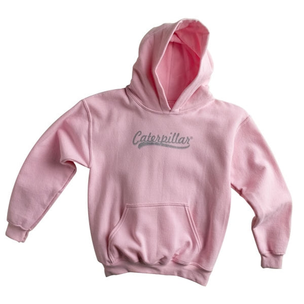 Youth Script hoodie Pink/Silver