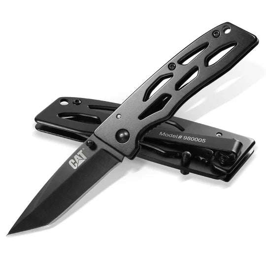 caterpillar 6-1/2 Inch Tanto Folding Knife
