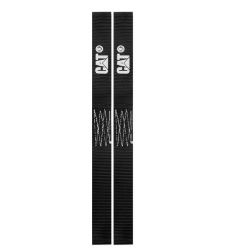 caterpillar 2 Piece Black/White Soft Hook Set - 12 Inches x 1 Inch