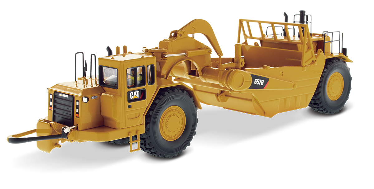 1:50 657G Core Classic Wheel Tractor Scraper – shopcaterpillar.com
