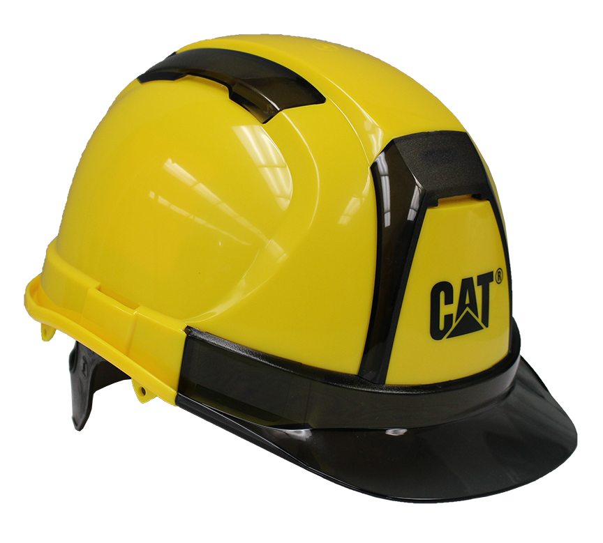 Stray найти каску. Каска Caterpillar Cat. Каска строительная Caterpillar. Caterpillar Cat hard hat White Ratchet Suspension. Шлем Kask желтый.