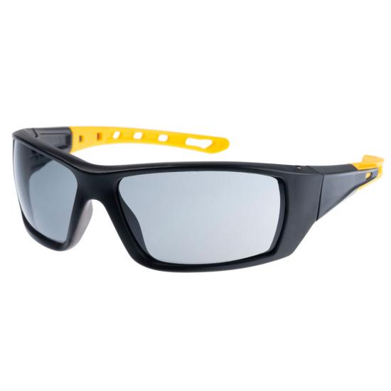 Caterpillar Rebel Safety Glasses, Clear Lens, Gray
