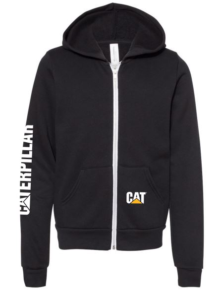 Youth Full Zip Hoodie Sweatshirt – shopcaterpillar.com