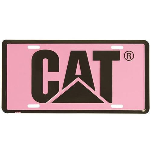 Cat License Plate | Excavator & Tractor Design | Novelty Auto Tag For Trucks & Vehicles | Free Shipping